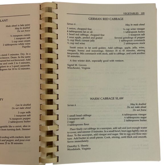 The Belle Grove Plantation Cookbook Featuring Shenandoah Valley Recipes 1986 - Picture 8 of 13